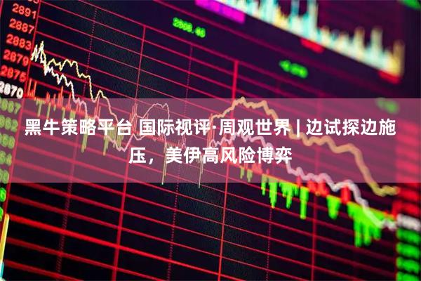 黑牛策略平台 国际视评·周观世界 | 边试探边施压，美伊高风险博弈